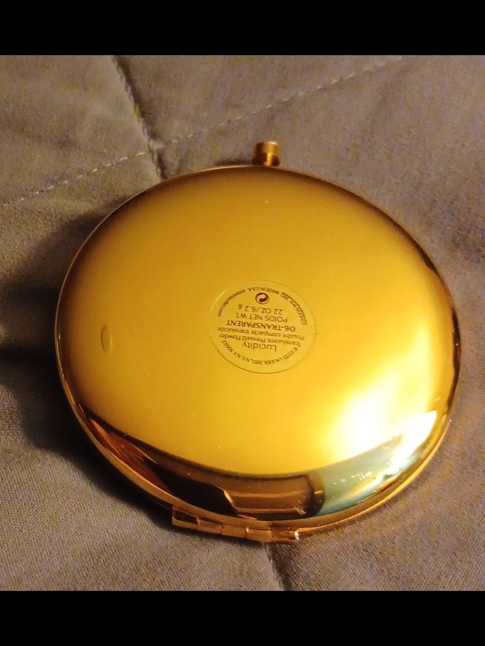 Estee Lauder EXOTIC ORCHID by Jay Strongwater Powder Compact, refillable - Picture 3 of 4